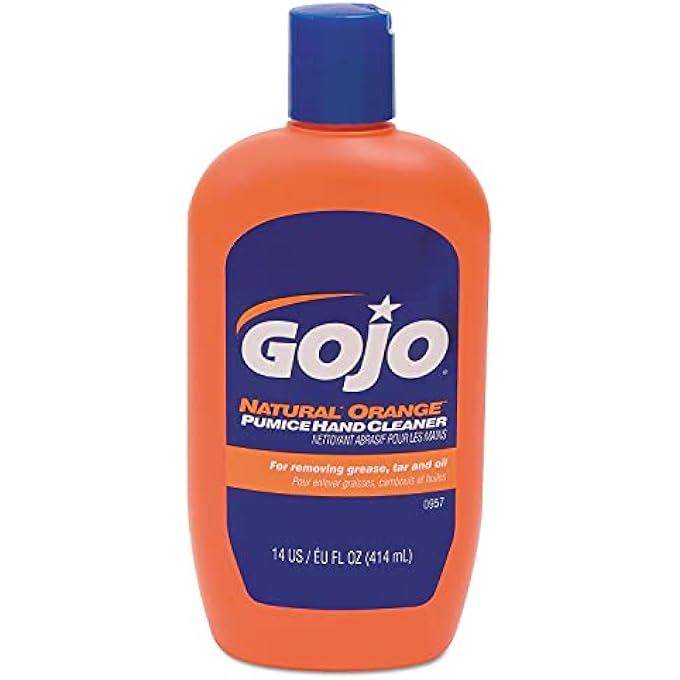 Gojo (1) - NATURAL ORANGE PUMICE HAND CLEANER - 410ML SQUEEZE BOTTLE - Image 3